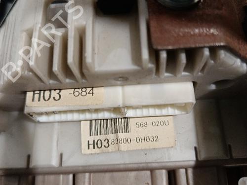 Instrument cluster CITROËN C1 (PM_, PN_)  | BP30029836C47 