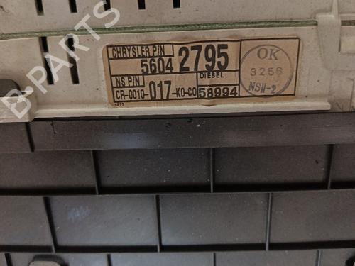 Instrument cluster JEEP CHEROKEE (XJ)  | BP30029619C47 