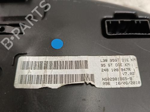 Kombiinstrument RENAULT MEGANE III Hatchback (BZ0/1_, B3_)  | BP30029924C47 