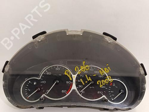 Kombinert Instrument PEUGEOT 206 Hatchback (2A/C) [1998-2012]  30030471