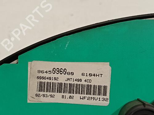 Instrument cluster PEUGEOT 206 Hatchback (2A/C)  | BP30030658C47