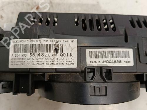 Instrument cluster MERCEDES-BENZ C-CLASS (W204)  | BP30030747C47 