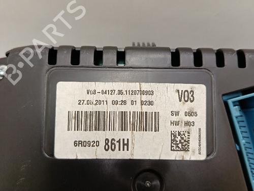 Instrument cluster VW POLO V (6R1, 6C1)  | BP30031503C47 