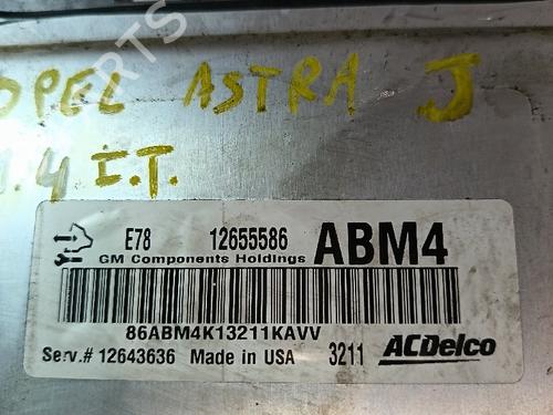 Engine control unit (ECU) OPEL ASTRA J Saloon  | BP30029392M57 