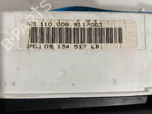 Instrument cluster OPEL VECTRA B (J96)  | BP30029710C47