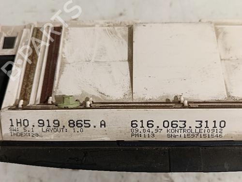 Instrument cluster VW GOLF III (1H1) | BP30029873C47