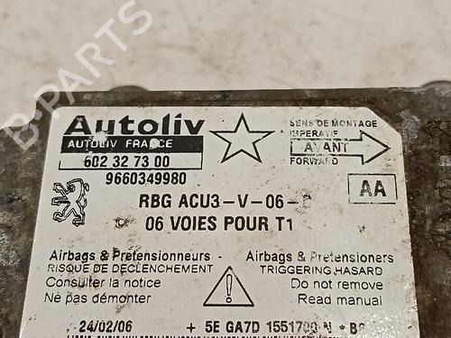 ECU airbags PEUGEOT 206 Van | BP30030570M53
