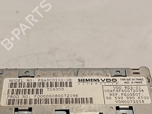 Radio PEUGEOT 206 Van  | BP30030579E6 