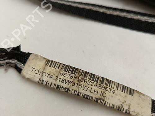 Left curtain airbag TOYOTA YARIS (_P9_) | BP30031364C11