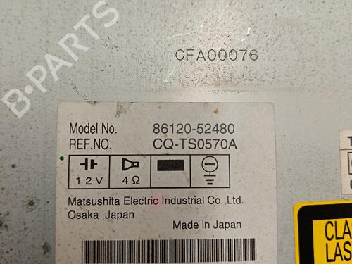 Sistema audio TOYOTA YARIS (_P9_)  | BP30031379E6 