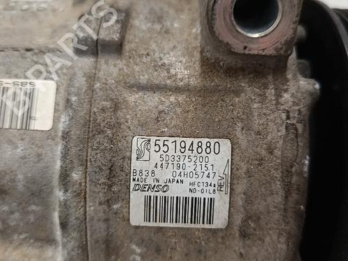 AC compressor FIAT GRANDE PUNTO Van (199_) 1.4 (199CXB1A, 199DXB1A) | BP30032664M34 