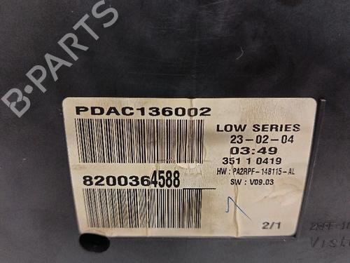 Instrument cluster RENAULT MEGANE II (BM0/1_, CM0/1_) 1.5 dCi (BM0F, BM0T, BM2B, CM0F, CM0T) | BP30032707C47