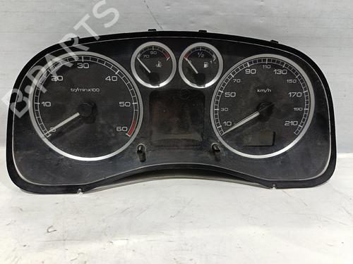 Used Instrument cluster PEUGEOT 307 (3A/C) [2000-2012]  30034563