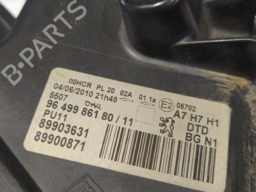 Right headlight PEUGEOT 207 (WA_, WC_) 1.4 16V | BP30035651C29 