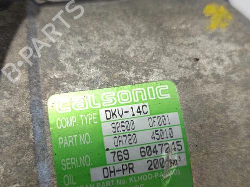 AC compressor NISSAN TERRANO II (R20) 2.7 TD 4WD | BP30035813M34 