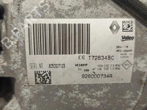 AC compressor RENAULT CLIO IV (BH_) 0.9 TCe 90 (BHNF, BHMA, BHMH, BHJK, BHJR) | BP30036014M34 