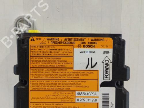 ECU airbags INFINITI Q50  | BP30037613M53 