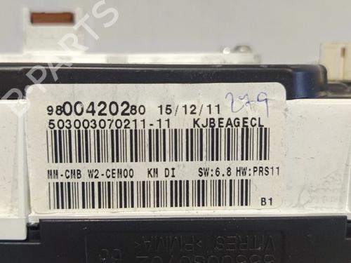 Instrument cluster PEUGEOT 508 SW I (8E_) 1.6 HDi | BP30037752C47 