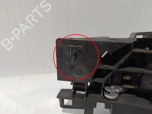 Front right interior door handle PEUGEOT 207 (WA_, WC_)  | BP30039371I14 