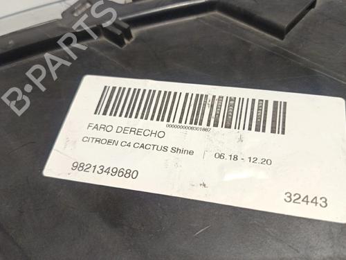 Right headlight CITROËN C4 CACTUS  | BP30039801C29 