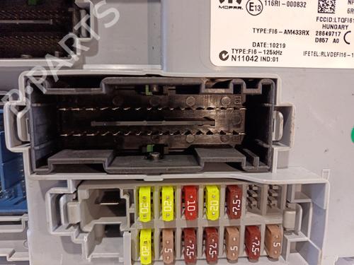Fuse box FIAT PANDA (312_, 319_)  | BP30039987E1 