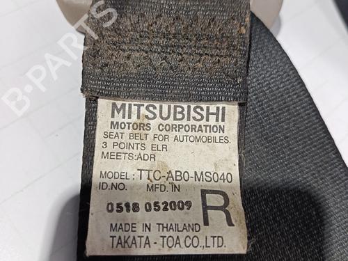 Rear right seatbelt MITSUBISHI L200 / TRITON (KA_T, KB_T)  | BP30040310I28 