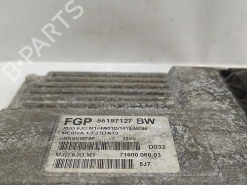Engine control unit (ECU) OPEL MERIVA A MPV (X03) | BP30040590M57