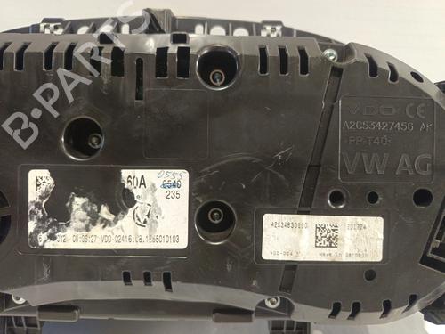 Instrument cluster VW GOLF VII (5G1, BQ1, BE1, BE2) 1.6 TDI | BP30041975C47 