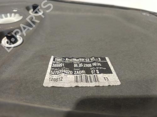 Rear right window mechanism SKODA ROOMSTER (5J7) | BP30041957C25