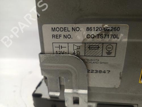 Radio TOYOTA COROLLA (_E12_) | BP30099434E6