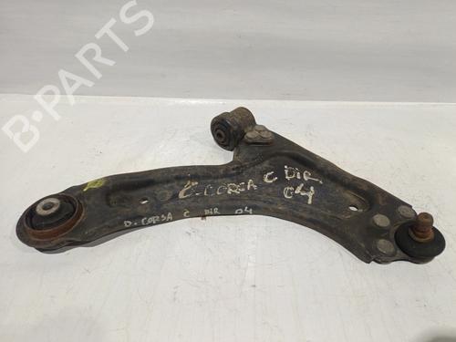 Used Right front suspension arm OPEL CORSA C (X01) [2000-2009]  30325204