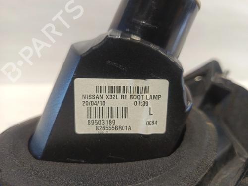 Lampa tylna klapy bagażnika lewa NISSAN QASHQAI +2 (JJ10E) | BP30571660C79