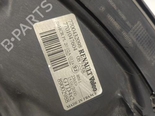 Faro izquierdo RENAULT SCÉNIC I MPV (JA0/1_, FA0_)  | BP31064526C28 