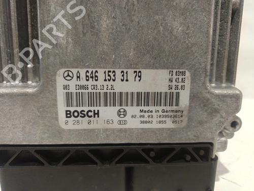 Engine control unit (ECU) MERCEDES-BENZ C-CLASS (W203) C 200 CDI (203.007) | BP31381549M57 - Image 3
