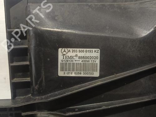 Radiator fan MERCEDES-BENZ C-CLASS (W203) C 200 CDI (203.007) | BP31574135M35 
