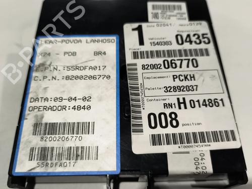 Electronic module RENAULT LAGUNA II (BG0/1_) 1.9 dCi (BG08, BG0G) | BP31711745M83 