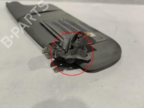 Left sun visor RENAULT LAGUNA II (BG0/1_) 1.9 dCi (BG08, BG0G) | BP31639511I1 