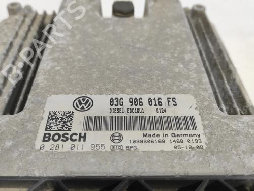 Engine control unit (ECU) VW GOLF V (1K1) 1.9 TDI | BP31916958M57
