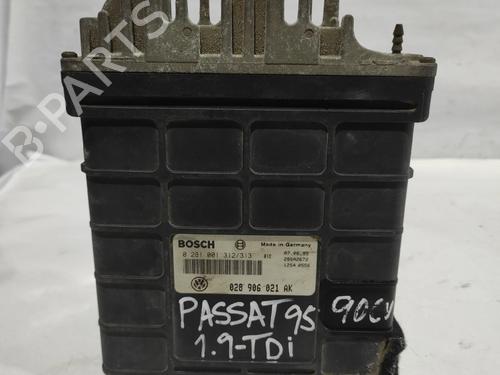 Used Engine control unit (ECU) VW PASSAT B3/B4 (3A2, 35I) 1.9 TDI (90 hp) 31916951