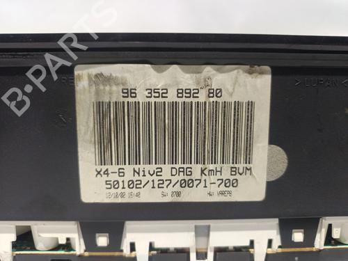 Instrument cluster CITROËN C5 I (DC_) 2.2 HDi (DC4HXB, DC4HXE) | BP32360077C47  - Image 6