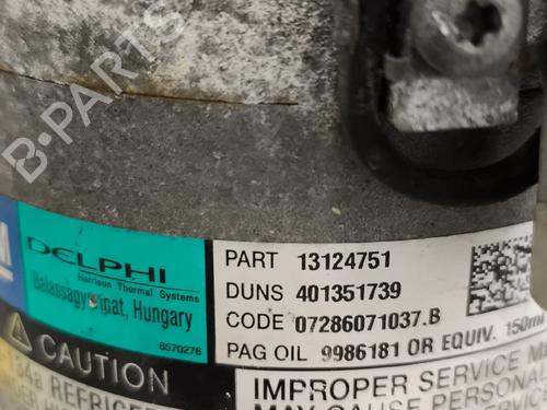 AC compressor OPEL ASTRA H (A04) 1.7 CDTI (L48) | BP36671063M34 - Image 8