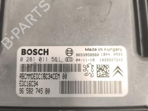 Engine control unit (ECU) CITROËN C5 II (RC_) 1.6 HDi (RC8HZB) | BP37235528M57 - Image 5