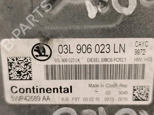 Engine control unit (ECU) SKODA FABIA II (542) 1.6 TDI | BP37757352M57 - Image 4