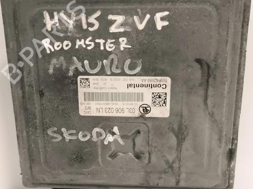 Engine control unit (ECU) SKODA FABIA II (542) 1.6 TDI | BP37757352M57 - Image 2