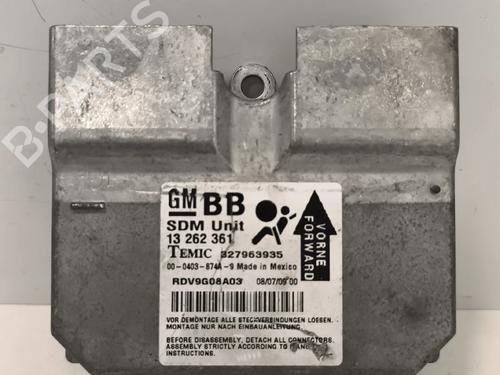 Airbag styreenhed Airbag styreenhed OPEL CORSA D (S07) 1.3 CDTI (L08, L68) (75 hp) 39616688 39616688