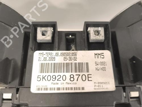 Instrument cluster VW GOLF VI Variant (AJ5) 1.6 TDI | BP39886644C47 - Image 8
