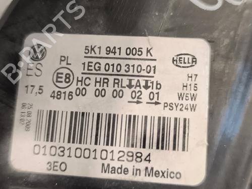 Left headlight VW GOLF VI Variant (AJ5) 1.6 TDI | BP39886636C28 - Image 6