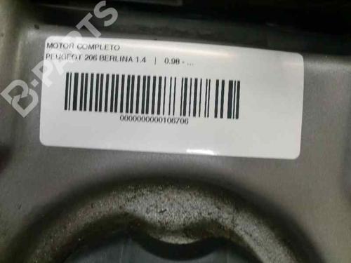 Engine PEUGEOT 206 Hatchback (2A/C) 1.4 i | BP118809M1