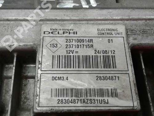 Engine control unit (ECU) RENAULT MEGANE III Hatchback (BZ0/1_, B3_) 1.5 dCi (BZ0C) | BP3155472M57