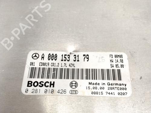 Engine control unit (ECU) MERCEDES-BENZ A-CLASS (W168) A 170 CDI (168.008) | BP7457903M57